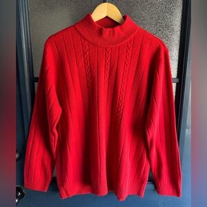 Vintage Yarnworks Red Sweater